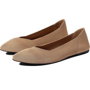 MIA Kerri Women Sand Flyknit Pointed Toe Flats Shoes Sz 9M NEW